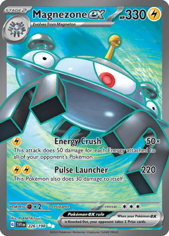Magnezone ex Scarlet & Violet card