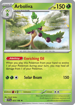 Arboliva Scarlet & Violet card