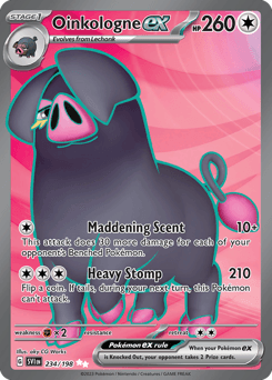 Oinkologne ex Scarlet & Violet card