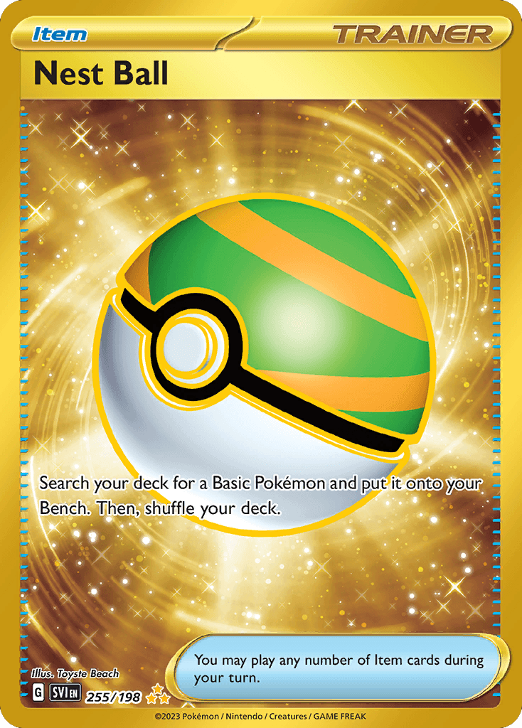 Nest Ball Scarlet & Violet card