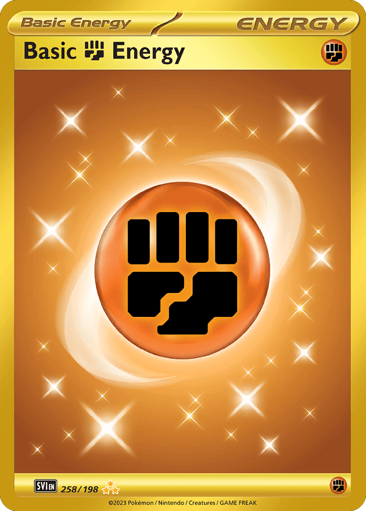 Basic Fighting Energy Scarlet & Violet card