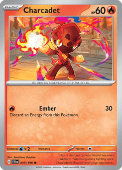 Charcadet Scarlet & Violet card