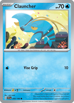 Clauncher Scarlet & Violet card