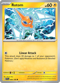 Rotom Scarlet & Violet card