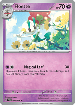 Floette Scarlet & Violet card