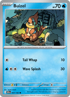 Buizel Destined Rivals card