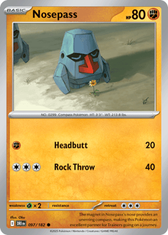Nosepass Destined Rivals card