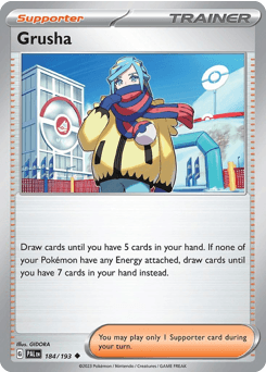Grusha Paldea Evolved card