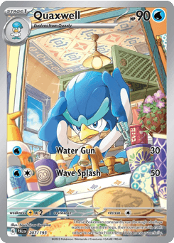 Quaxwell Paldea Evolved card