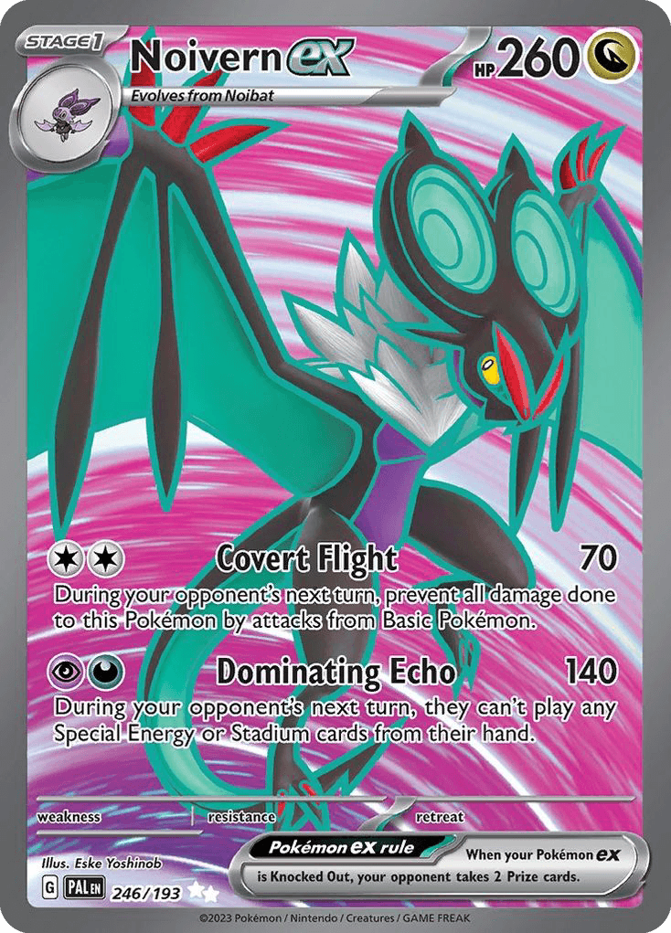 Noivern ex Paldea Evolved card