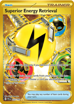 Superior Energy Retrieval Paldea Evolved card