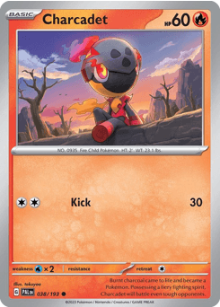 Charcadet Paldea Evolved card