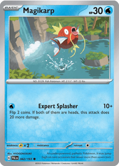 Magikarp Paldea Evolved card