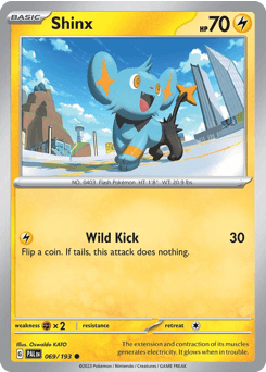 Shinx Paldea Evolved card