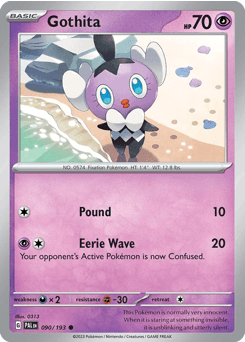 Gothita Paldea Evolved card