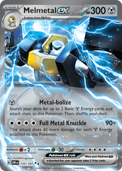 Melmetal ex Obsidian Flames card