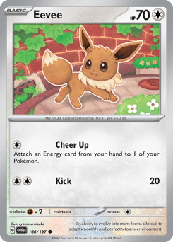 Eevee Obsidian Flames card