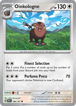 Oinkologne Obsidian Flames card