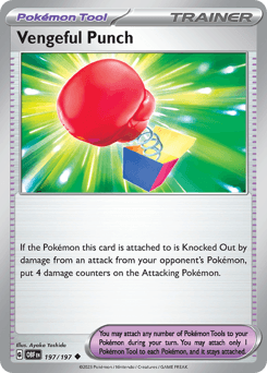 Vengeful Punch Obsidian Flames card