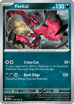 Yveltal Paradox Rift card