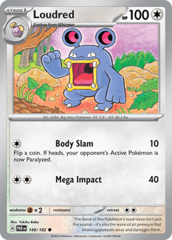 Loudred Paradox Rift card