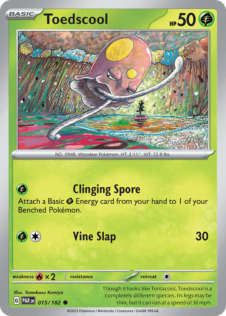 Toedscool Paradox Rift card