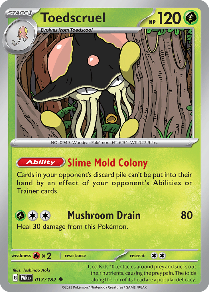 Toedscruel Paradox Rift card
