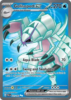 Golisopod ex Paradox Rift card
