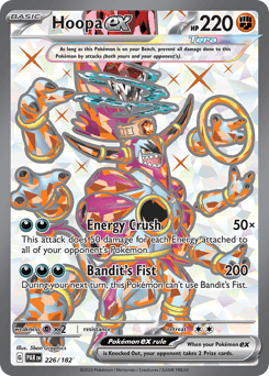 Hoopa ex Paradox Rift card