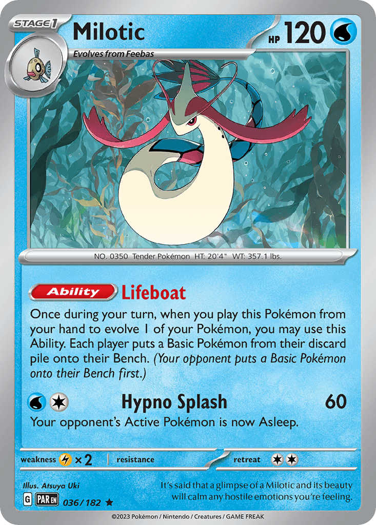 Milotic Paradox Rift card
