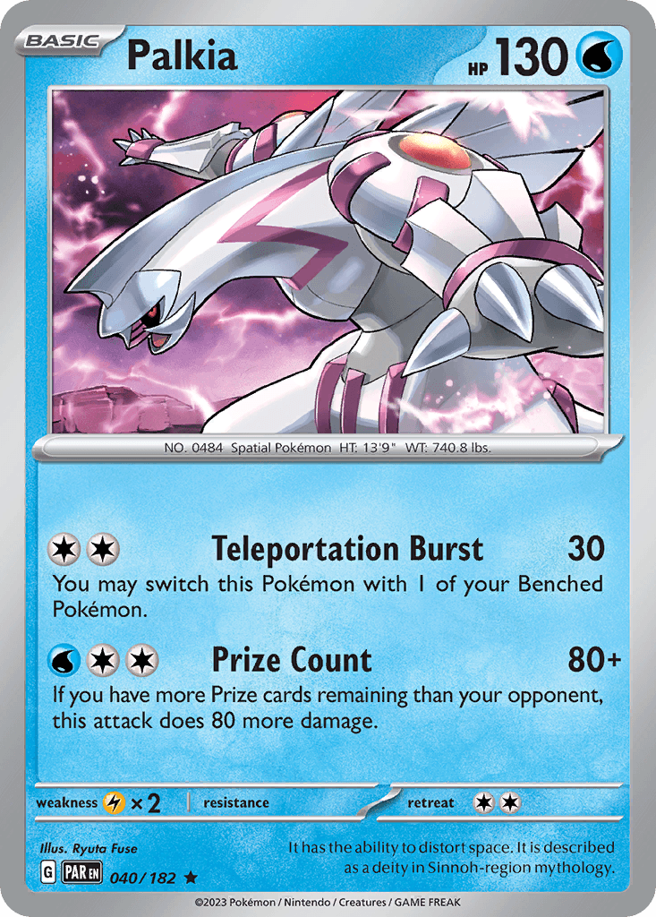 Palkia Paradox Rift card