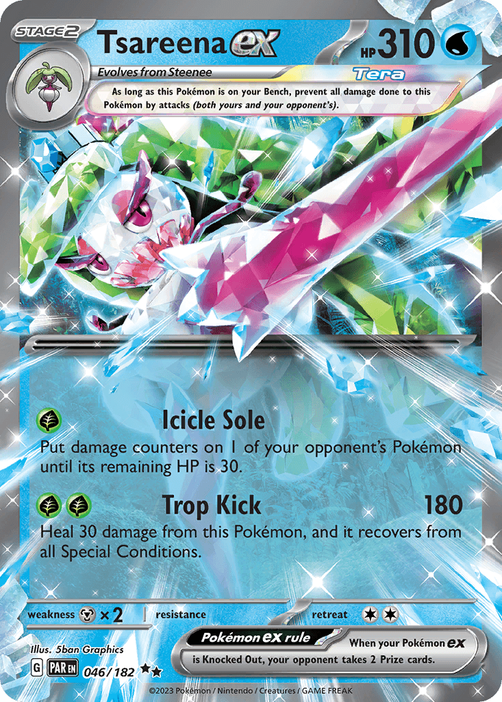 Tsareena ex Paradox Rift card