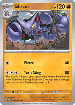 Gliscor Paradox Rift card
