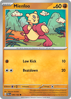 Mienfoo Paradox Rift card