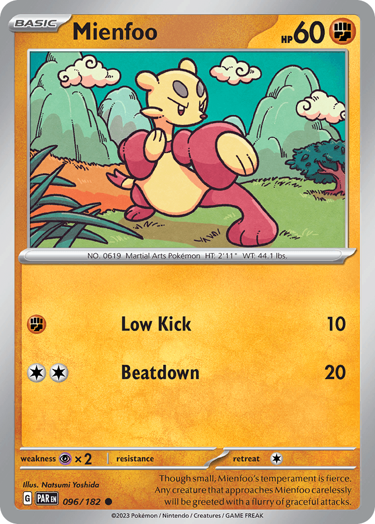 Mienfoo Paradox Rift card