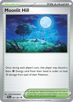 Moonlit Hill Paldean Fates card