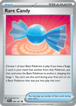 Rare Candy Paldean Fates card
