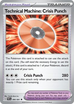 Technical Machine: Crisis Punch Paldean Fates card