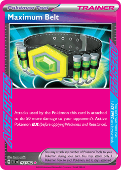 Maximum Belt Temporal Forces card