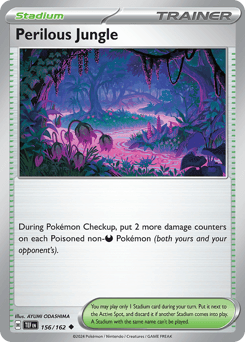 Perilous Jungle Temporal Forces card