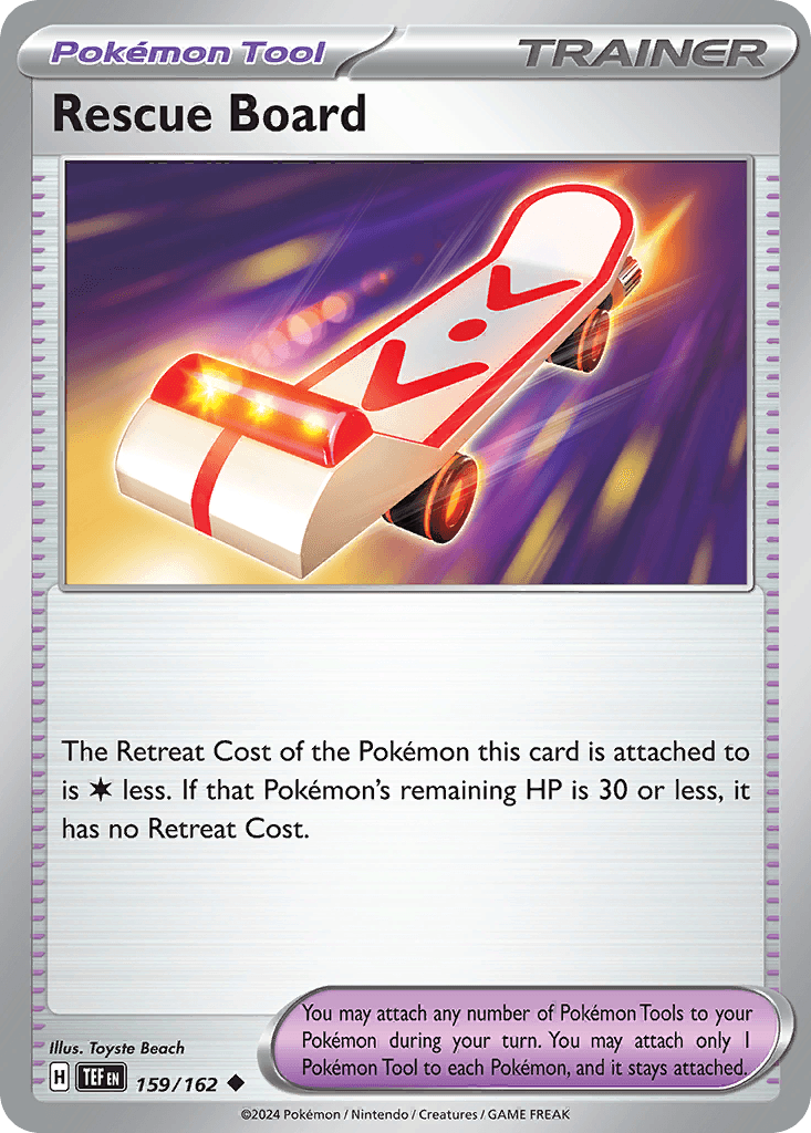 Rescue Board Temporal Forces card