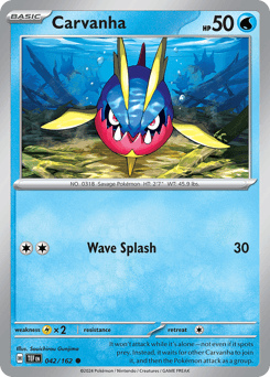 Carvanha Temporal Forces card