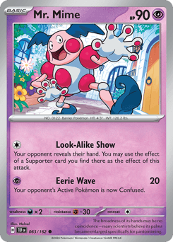 Mr. Mime Temporal Forces card