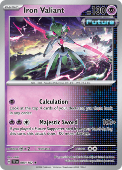Iron Valiant Temporal Forces card
