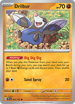 Drilbur Temporal Forces card