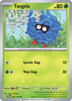 Tangela Twilight Masquerade card