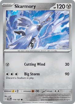Skarmory Twilight Masquerade card