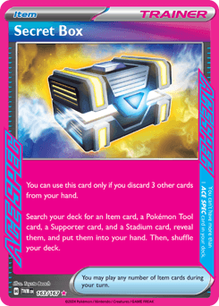 Secret Box Twilight Masquerade card