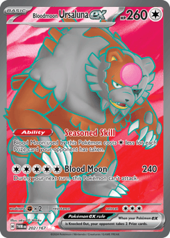 Bloodmoon Ursaluna ex Twilight Masquerade card