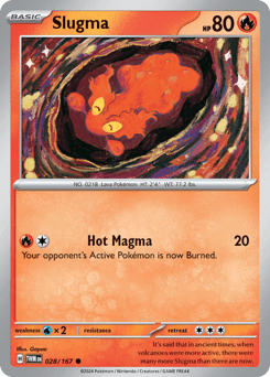 Slugma Twilight Masquerade card